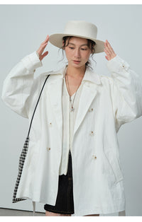 V-neck Zippered Slim-fit Figure-flattering Womens Knitted Shirt