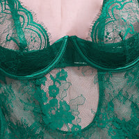 Mesh Shaping Bodysuit Pajamas For Women