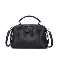 First Layer Leather One-shoulder Retro Commuter Messenger Bag