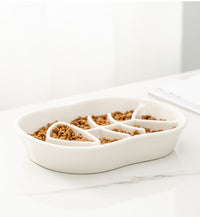 Slow Food Bowl Ceramic Cat Bowl