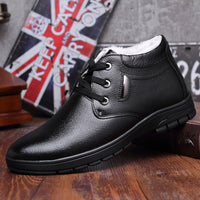 New style cotton shoes casual first layer cowhide old shoes