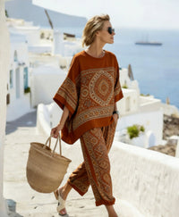 Women's Casual Bohemian-style Fashion Set