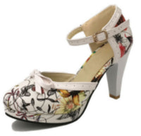 Belt Buckle High Heel Baotoe Women's Shoes