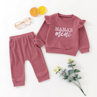 Men's And Women's Waffle Long-sleeve Suit