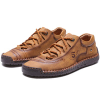 Men's Casual British Leather Shoes