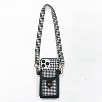 Mobile Phone Case With Inclined Back And Protective Sleeve