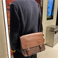 Retro Men's Japanese And Korean Casual Simple Shoulder Fashion Messenger Bag