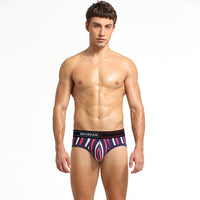 Men's Fashion Casual Vertical Striped Cotton Underwear
