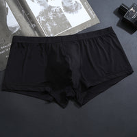 Fashion Ice Silk Ultra-thin Men's Boxer Briefs