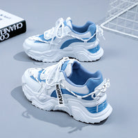 Women's Fashionable Breathable Mesh All-Match Platform Sports Shoes