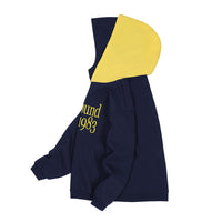 Men's Fashion High Collar Button Hooded Sweater