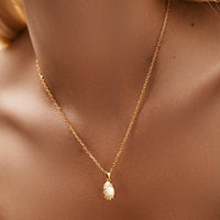 Retro Color-retaining Copper Necklace With A Chic Niche High-end Vibe