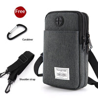 Oxford Cloth Waterproof Outdoor Sports Crossbody Phone Bag
