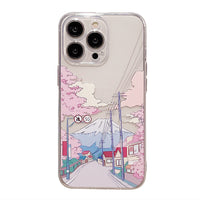 Transparent Scenery Phone Case For IPhone New
