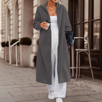 Women's Leisure Commute Long Cardigan Jacket