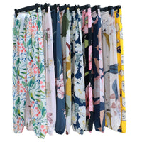 Plus-size Rayon Beach Mosquito-proof Cotton-look Pajama Pants