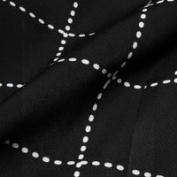 Womens Slim-Fit Casual Long-Sleeve Houndstooth Jacket