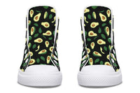High Top Canvas Shoes For Printing Lovers