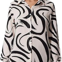 Women's Fashion Casual Button Top