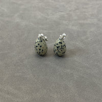 European And American Ins Tianyao Stone Big Diamond Earrings Fashion Simple Daily Personality Ins Style Exquisite High-end Generous Earrings