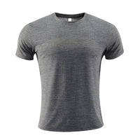 Running Breathable Sweat Absorbing Basketball Workout Exercise T-shirt