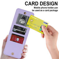 Zipper Crossbody Foldable Screen Phone Case