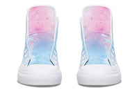 High Top Canvas Shoes For Printing Lovers