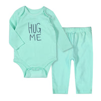 Two-piece Infant Long-sleeved Crawling Suit Trousers