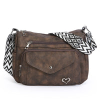Flip All-match Simple Middle-aged Large Capacity Shoulder Messenger Bag