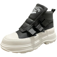 Men's Casual Shoes With Thick Soles And High Top