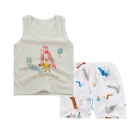 Children's cotton sleeveless vest