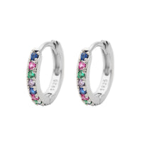 Diamond Mini Round Small Ear Ring Earrings