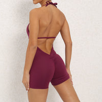 Skinny Peach Hip Jumpsuit Beauty Back Yoga Pants