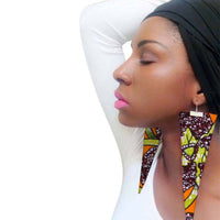 African Ethnic Eardrops Cerecloth Personalized Earrings