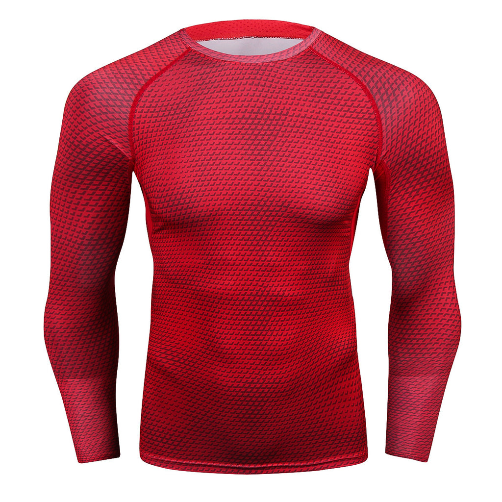 Long sleeve breathable quick-drying fitness training clothes