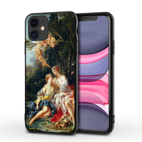 Oil painting angel baby phone case