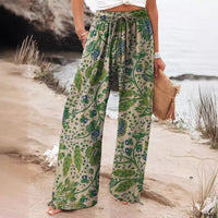 Casual Streetwear Wide-leg Athletic Pants From Europe And The US
