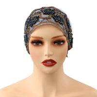 Beaded Lace Cap For Womenversatile