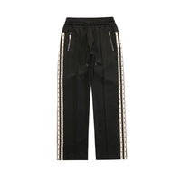 Loose And Unisex Casual National Trendy Sports Webbing Trousers