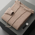 Men's Casual Hooded Cashmere Sweatshirt Autumn And Winter Loose Top