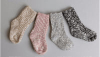 Children's Autumn And Winter Woolen Tube Breathable Non-slip Socks
