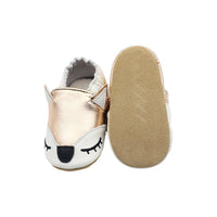 Cowhide Baby Cartoon Toddler Shoes