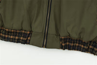 Fashion Stitching Flight Jacket Men