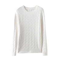 Solid Color Twisted Flower Bottoming Shirt Trendy