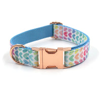 Pet Collar Leash Bow Trash Bag Set
