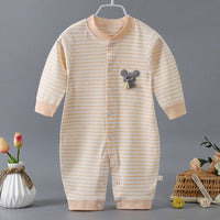 Spring new baby boneless one-piece long sleeves