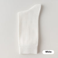 Mid-calf Spring And Autumn Pure Cotton Business Men Socks