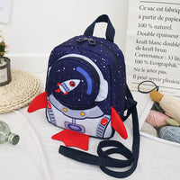 Anti-lost Children Backpack Hand Holding Rope Kindergarten Backpack
