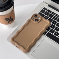 Cream Wind Phone Case Solid Liquid
