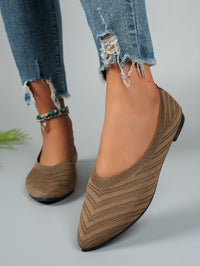 Pointed Toe Low-cut Women's Breathable Flat Shoes